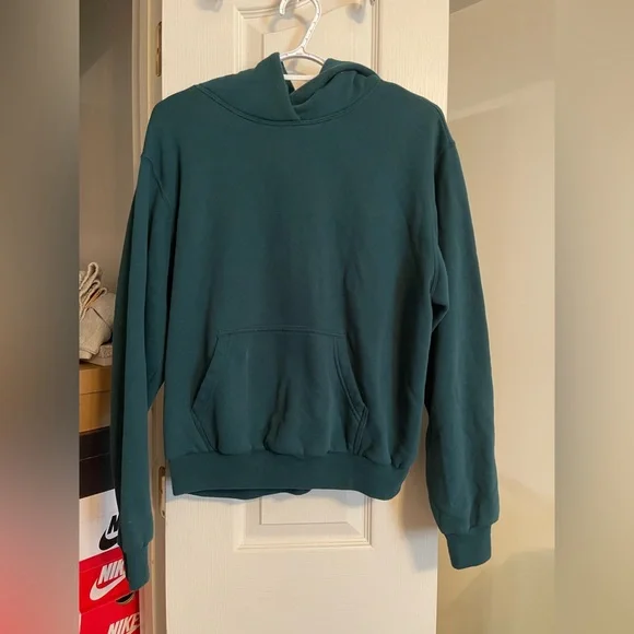 Abercrombie & Fitch Green/Blue Hoodie